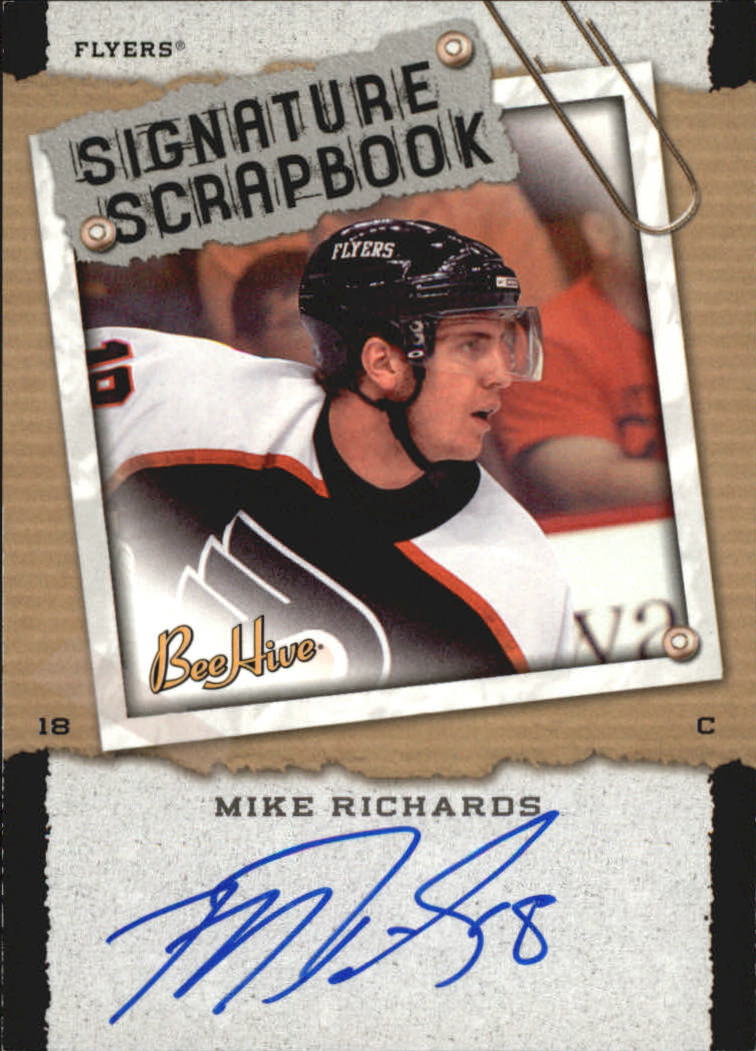 2006-07 Beehive Signature Scrapbook #SSMR Mike Richards