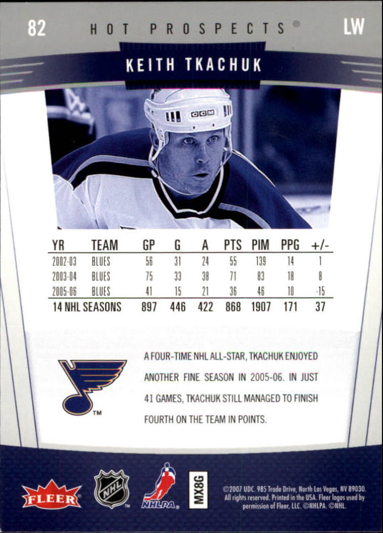 2006-07 Fleer Hot Prospects - #90 Mats Sundin