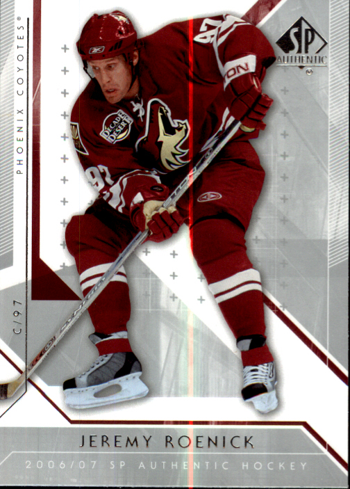 2006-07 SP Authentic #25 Jeremy Roenick