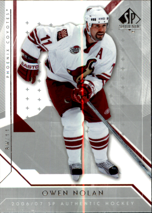 B2076- 2006-07 SP Authentic Hockey Card #s 1-243 -You Pick- 15+ FREE US SHIP