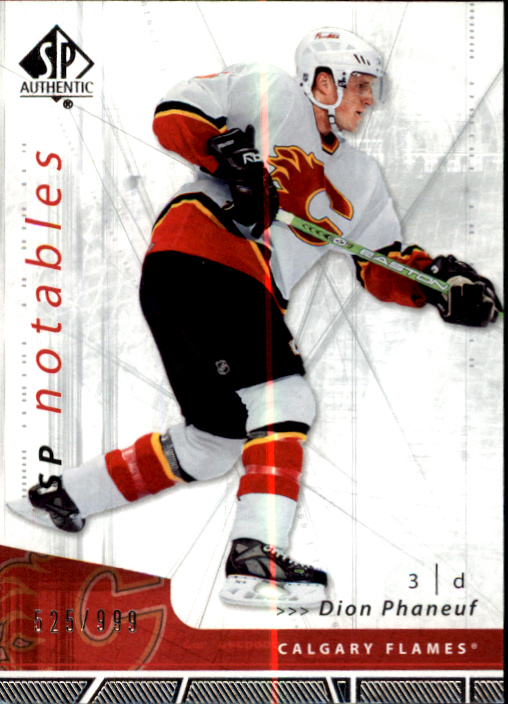 B2076- 2006-07 SP Authentic Hockey Card #s 1-243 -You Pick- 15+ FREE US SHIP - Picture 186 of 201