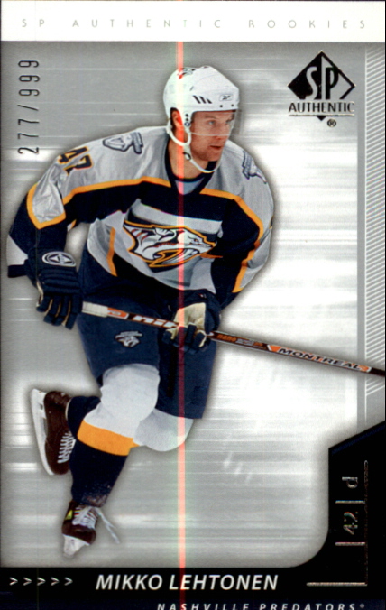B2076- 2006-07 SP Authentic Hockey Card #s 1-243 -You Pick- 15+ FREE US SHIP - Picture 200 of 201
