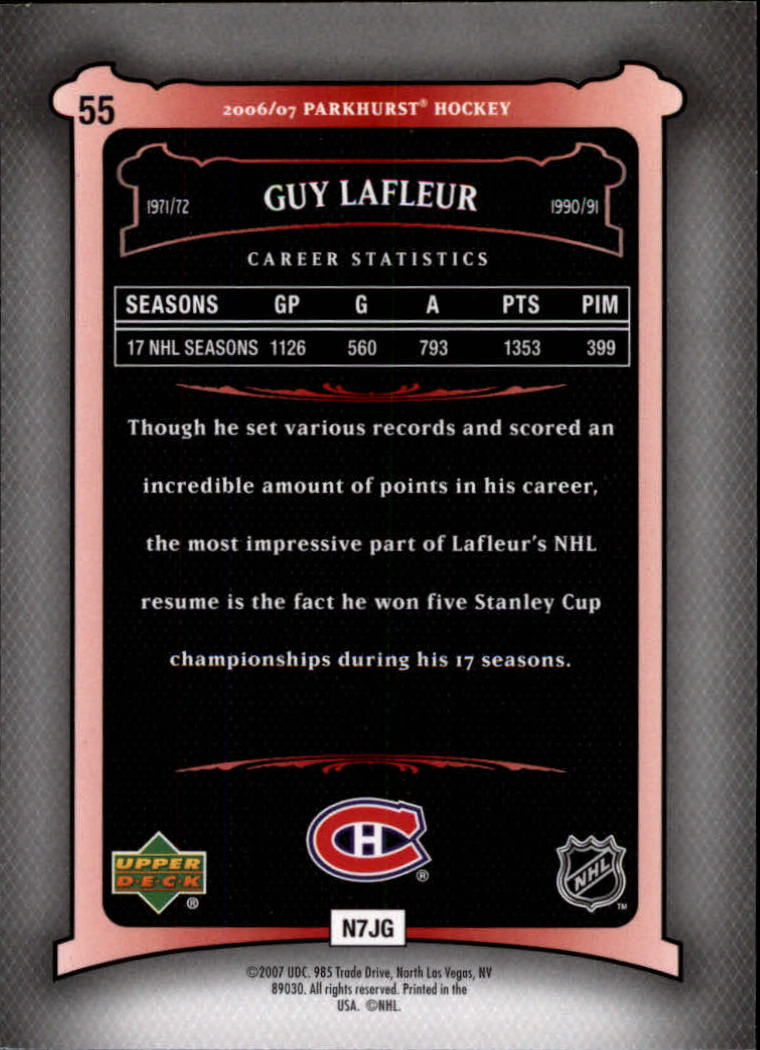 2006-07 Upper Deck Parkhurst - #61 Pierre Larouche