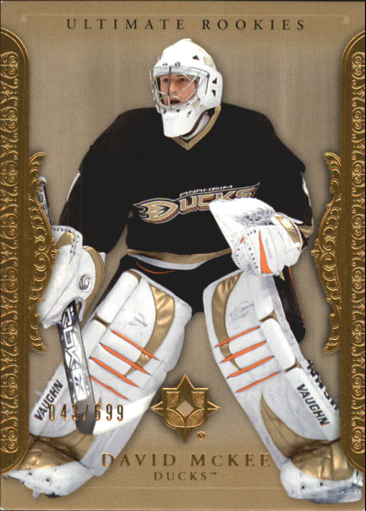 2006-07 Ultimate Collection #61 David McKee RC