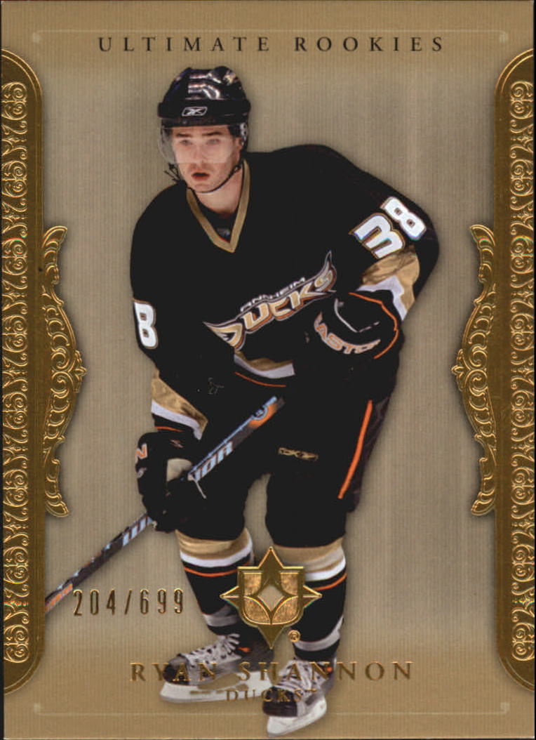 2006-07 Ultimate Collection #62 Ryan Shannon RC
