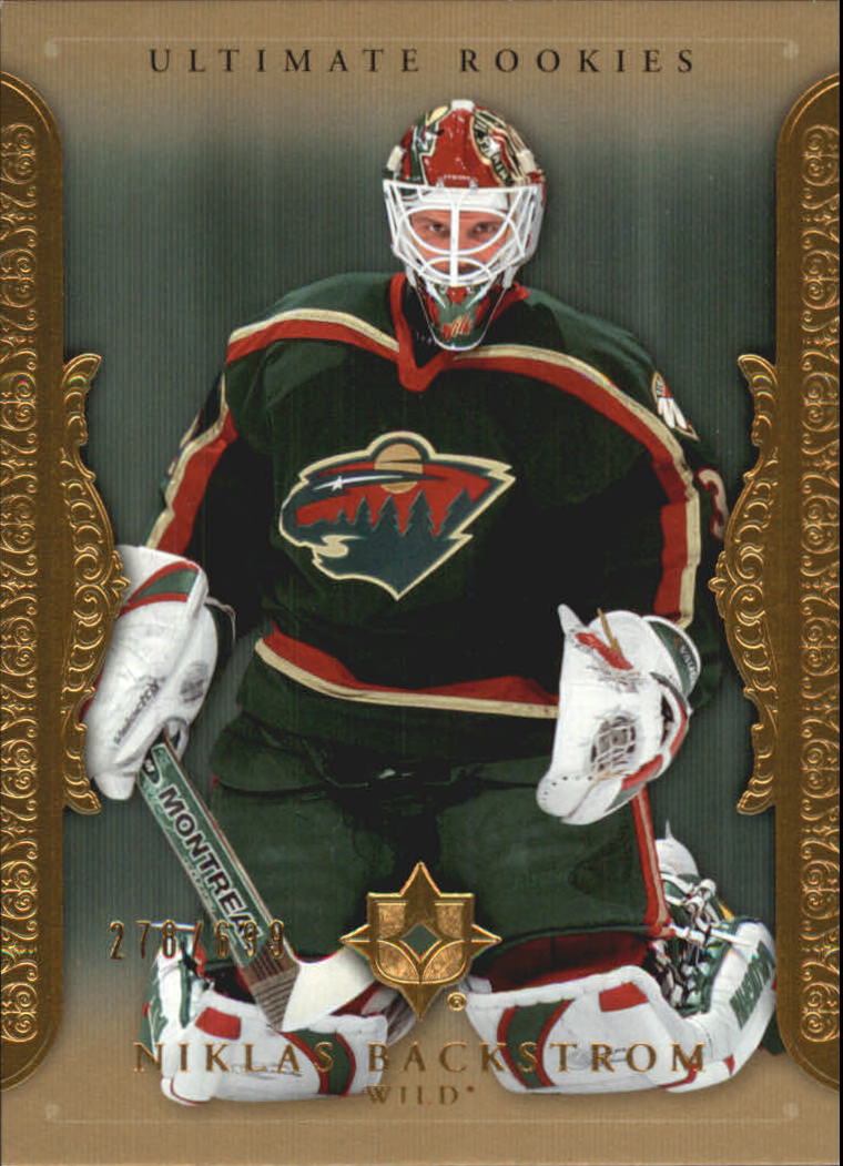 2006-07 Ultimate Collection #80 Niklas Backstrom RC