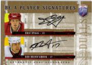 2006-07 Be A Player Signatures Duals #DSB Rod Brind`Amour/Eric Staal