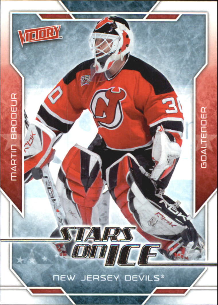 2007-08 Upper Deck Victory Stars on Ice #SI30 Martin Brodeur