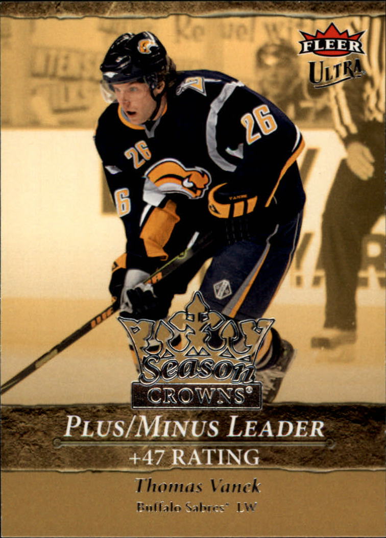 2007-08 Ultra Season Crowns #SC4 Thomas Vanek