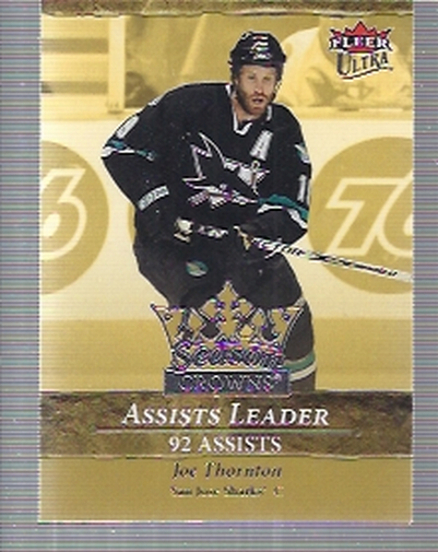 2007-08 Ultra Season Crowns #SC7 Joe Thornton