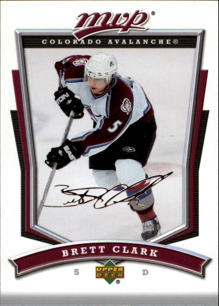 2007-08 Upper Deck MVP #2 Brett Clark