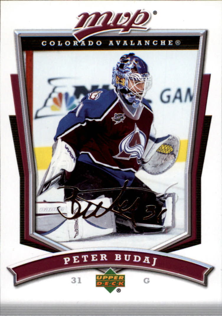 2007-08 Upper Deck MVP #3 Peter Budaj