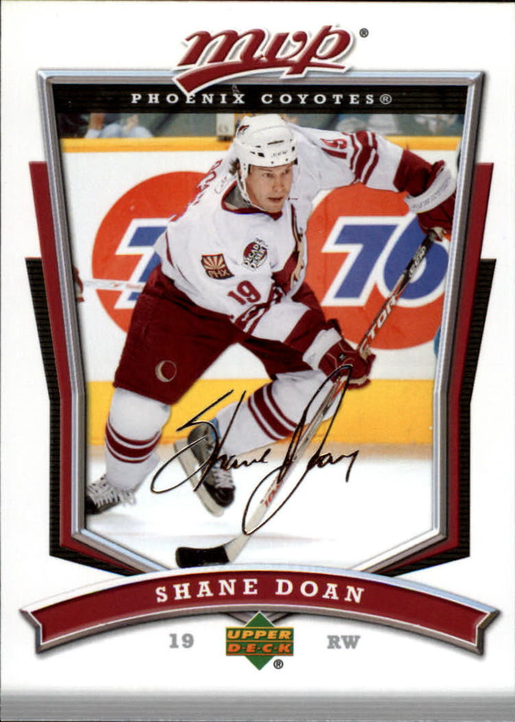 2007-08 Upper Deck MVP #82 Shane Doan