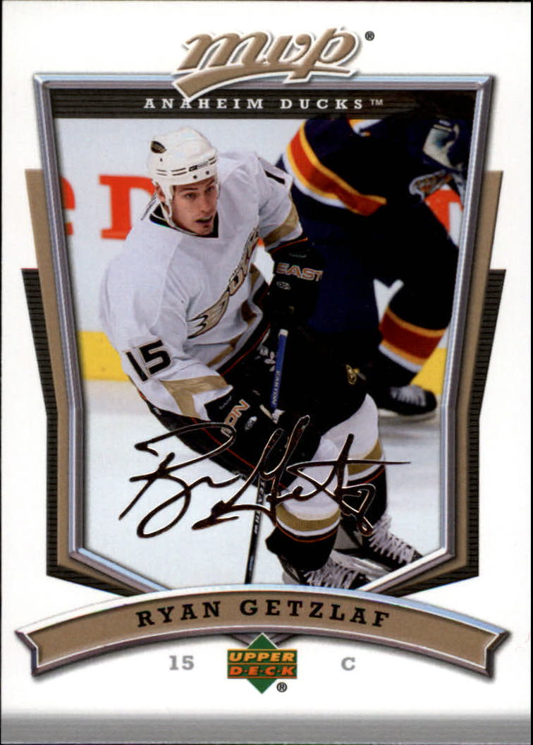 2007-08 Upper Deck MVP #105 Ryan Getzlaf