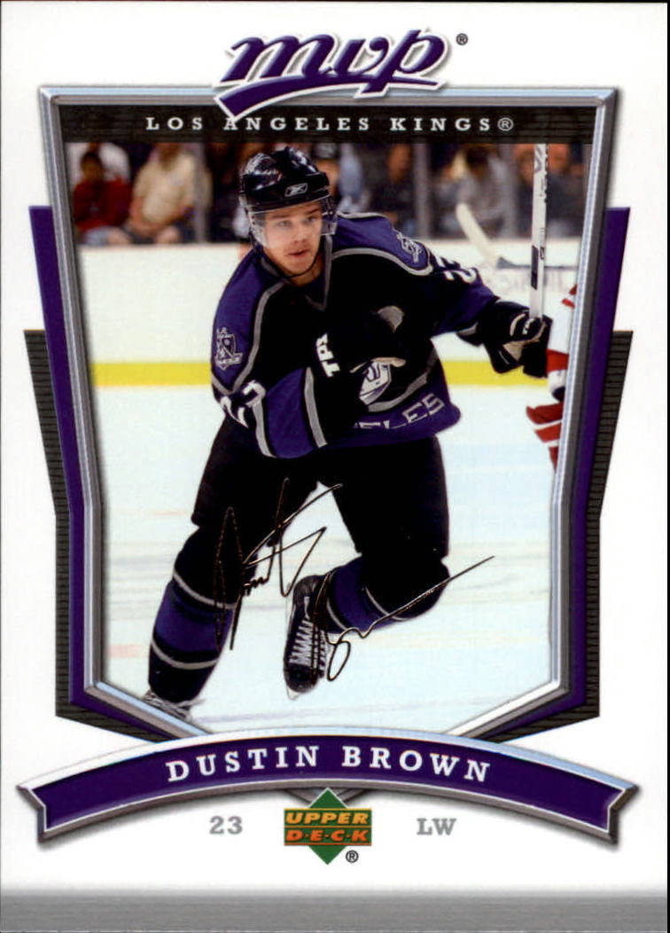 2007-08 Upper Deck MVP #153 Dustin Brown