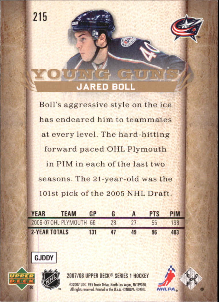 A2966- 2007-08 Upper Deck Hk Cards 1-250 +Rookies -You Pick- 15+ FREE US SHIP - Picture 411 of 458