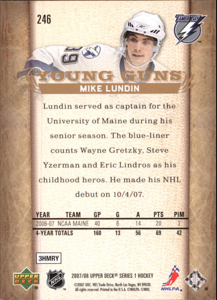 A2966- 2007-08 Upper Deck Hk Cards 1-250 +Rookies -You Pick- 15+ FREE US SHIP - Picture 452 of 458