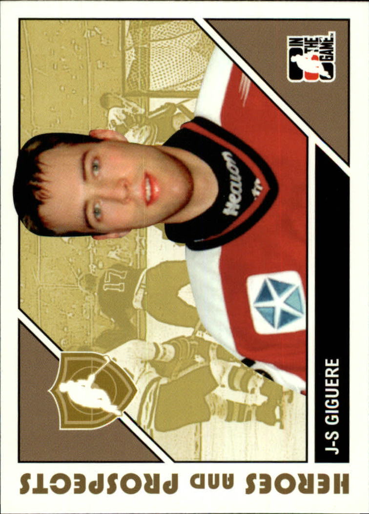 2007-08 ITG Heroes and Prospects #6 Jean-Sebastien Giguere