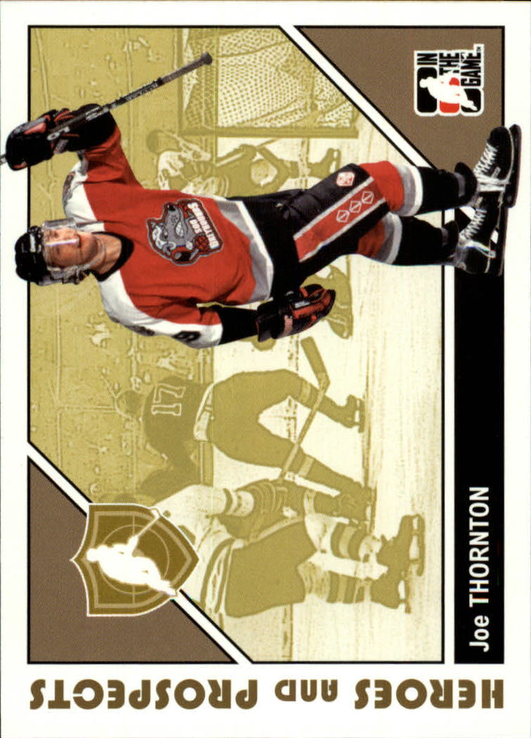 2007-08 ITG Heroes and Prospects #9 Joe Thornton