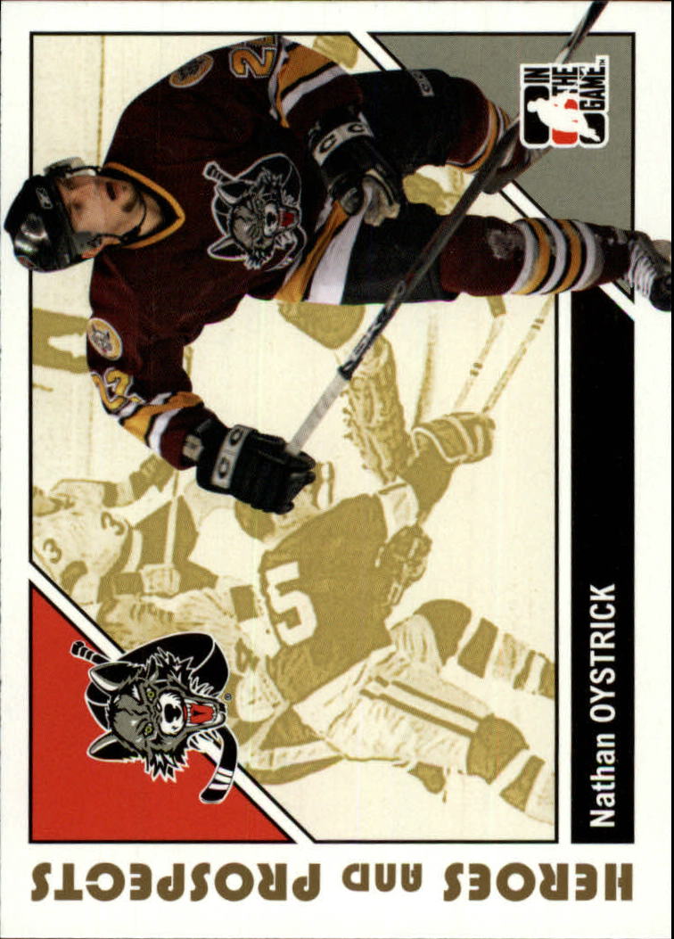 2007-08 ITG Heroes and Prospects #20 Nathan Oystrick