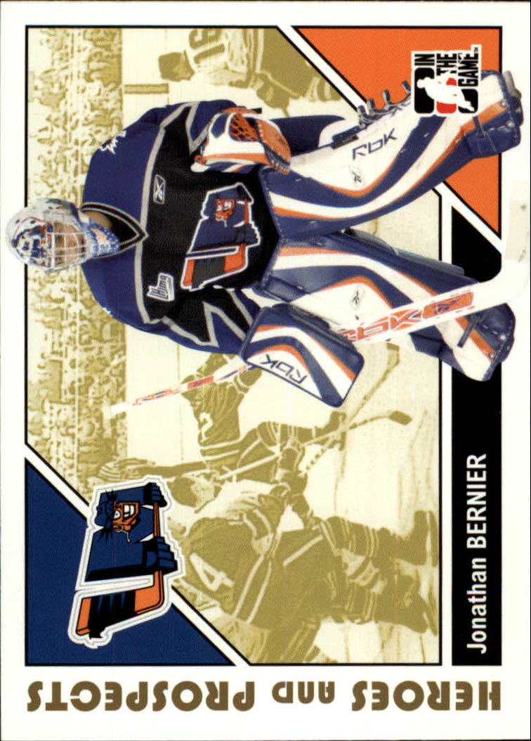 2007-08 ITG Heroes and Prospects #51 Jonathan Bernier