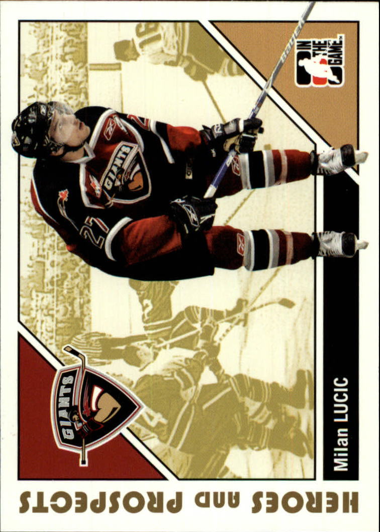 2007-08 ITG Heroes and Prospects #61 Milan Lucic