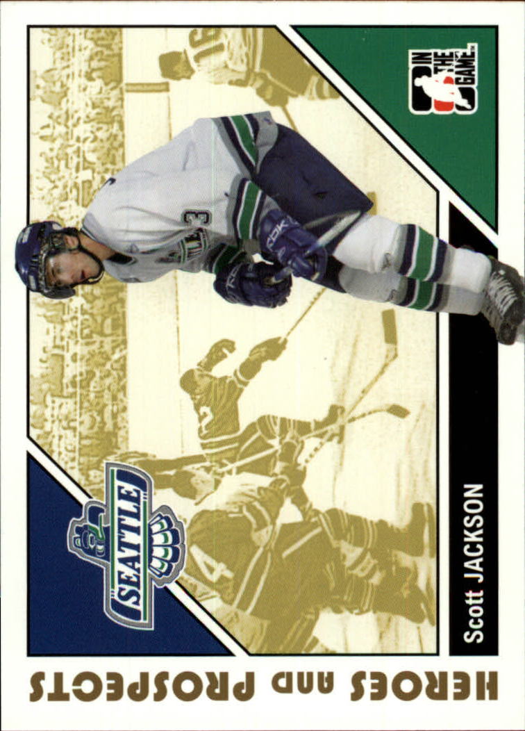 2007-08 ITG Heroes and Prospects #71 Scott Jackson