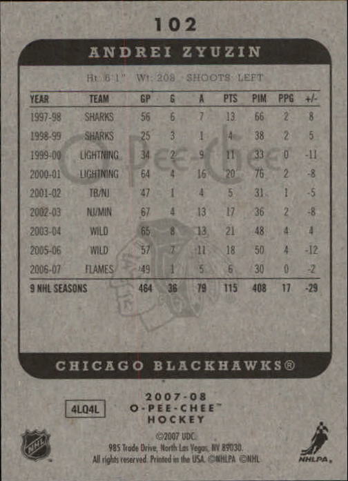 A3231- 2007-08 O-Pee-Chee Hockey Card #s 1-250 -You Pick- 15+ FREE US SHIP - Bild 17 von 285