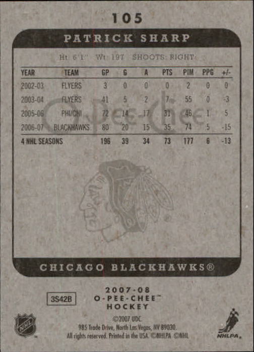A3231- 2007-08 O-Pee-Chee Hockey Card #s 1-250 -You Pick- 15+ FREE US SHIP - Bild 23 von 285