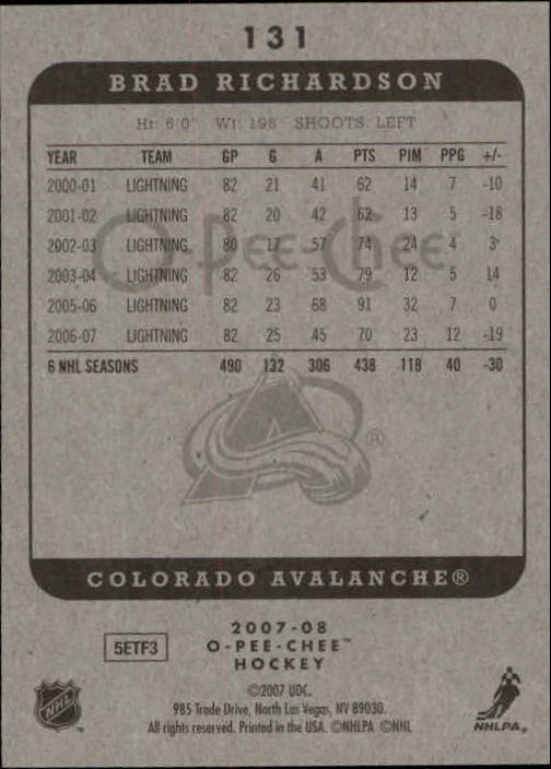 A3231- 2007-08 O-Pee-Chee Hockey Card #s 1-250 -You Pick- 15+ FREE US SHIP - Bild 73 von 285