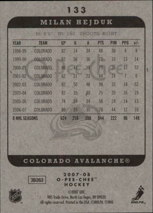 A3231- 2007-08 O-Pee-Chee Hockey Card #s 1-250 -You Pick- 15+ FREE US SHIP - Bild 77 von 285