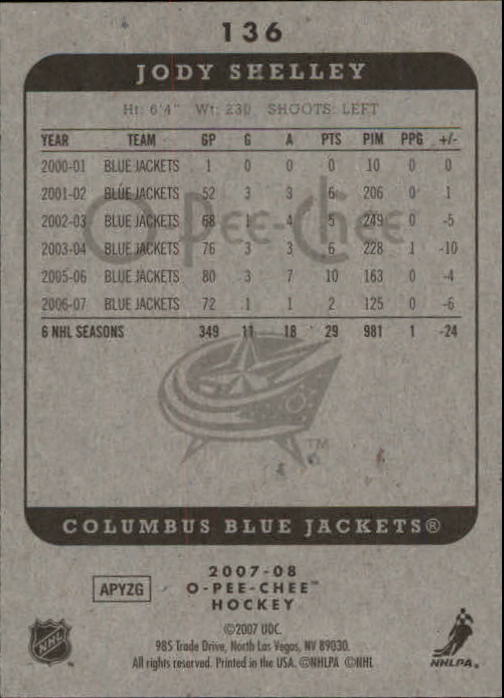 A3231- 2007-08 O-Pee-Chee Hockey Card #s 1-250 -You Pick- 15+ FREE US SHIP - Bild 81 von 285
