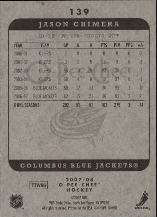 A3231- 2007-08 O-Pee-Chee Hockey Card #s 1-250 -You Pick- 15+ FREE US SHIP - Bild 87 von 285