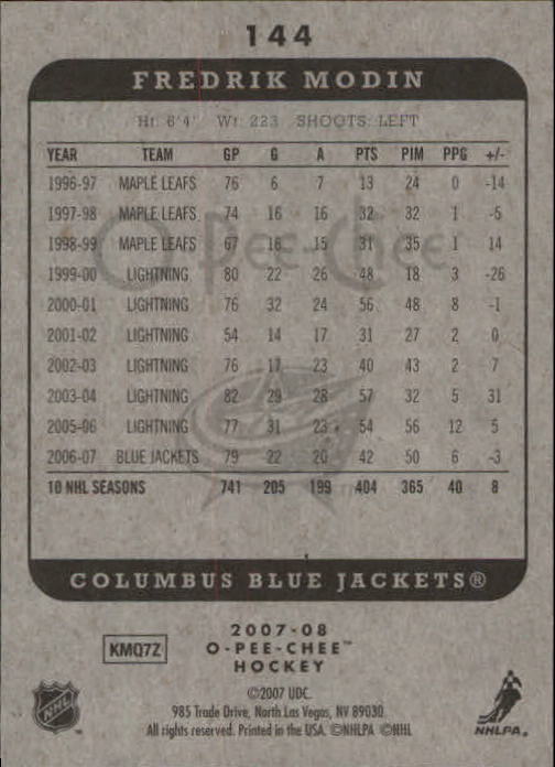 A3231- 2007-08 O-Pee-Chee Hockey Card #s 1-250 -You Pick- 15+ FREE US SHIP - Bild 97 von 285