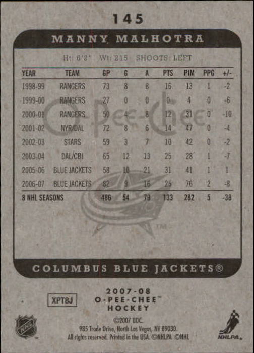 A3231- 2007-08 O-Pee-Chee Hockey Card #s 1-250 -You Pick- 15+ FREE US SHIP - Bild 99 von 285