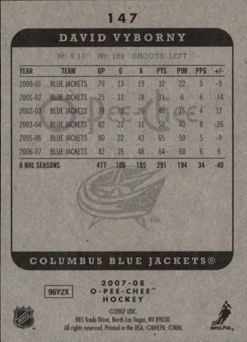 A3231- 2007-08 O-Pee-Chee Hockey Card #s 1-250 -You Pick- 15+ FREE US SHIP - Bild 103 von 285