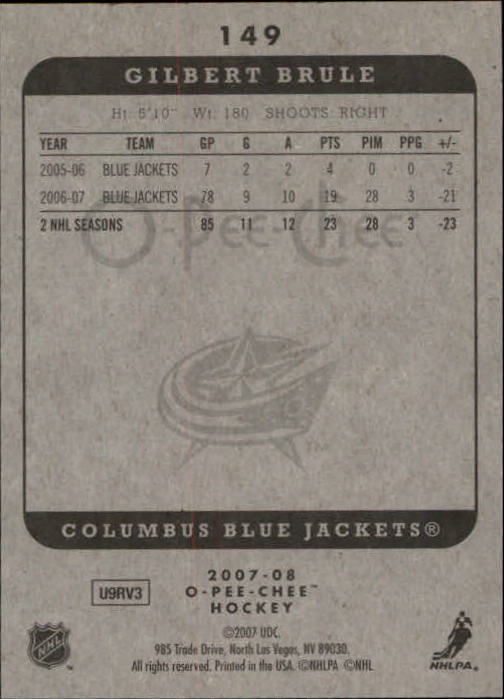 A3231- 2007-08 O-Pee-Chee Hockey Card #s 1-250 -You Pick- 15+ FREE US SHIP - Bild 107 von 285