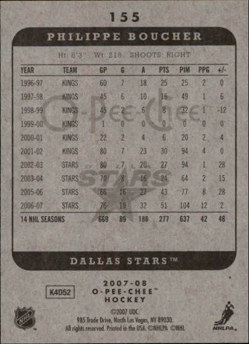 A3231- 2007-08 O-Pee-Chee Hockey Card #s 1-250 -You Pick- 15+ FREE US SHIP - Bild 119 von 285