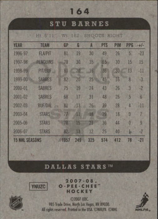 A3231- 2007-08 O-Pee-Chee Hockey Card #s 1-250 -You Pick- 15+ FREE US SHIP - Bild 137 von 285