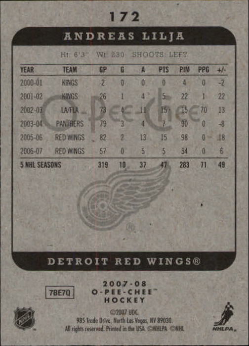 A3231- 2007-08 O-Pee-Chee Hockey Card #s 1-250 -You Pick- 15+ FREE US SHIP - Bild 147 von 285