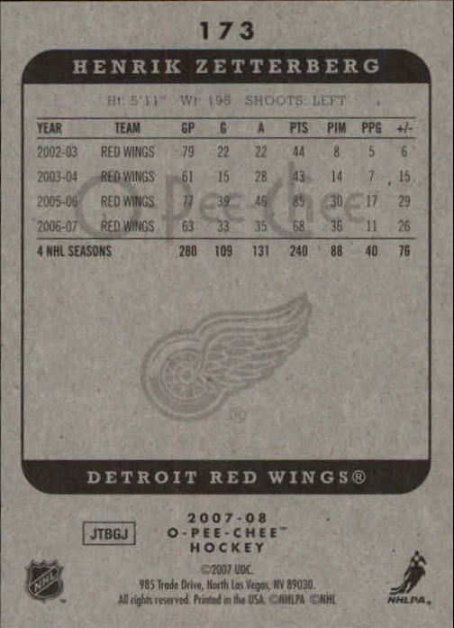 A3231- 2007-08 O-Pee-Chee Hockey Card #s 1-250 -You Pick- 15+ FREE US SHIP - Bild 149 von 285