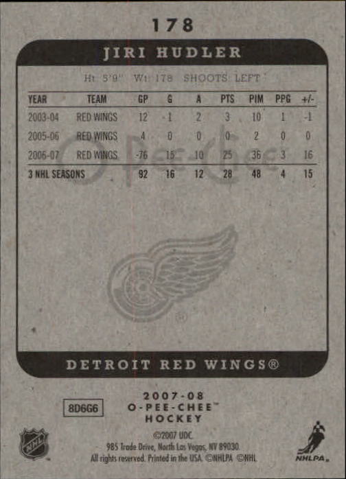 A3231- 2007-08 O-Pee-Chee Hockey Card #s 1-250 -You Pick- 15+ FREE US SHIP - Bild 157 von 285