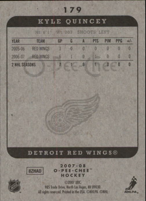 A3231- 2007-08 O-Pee-Chee Hockey Card #s 1-250 -You Pick- 15+ FREE US SHIP - Bild 159 von 285