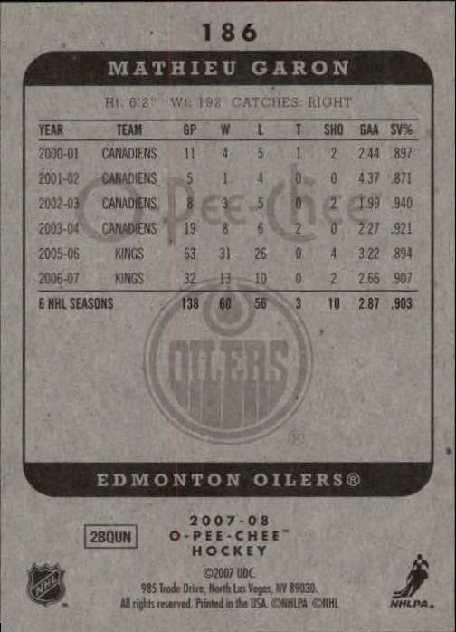 A3231- 2007-08 O-Pee-Chee Hockey Card #s 1-250 -You Pick- 15+ FREE US SHIP - Bild 169 von 285