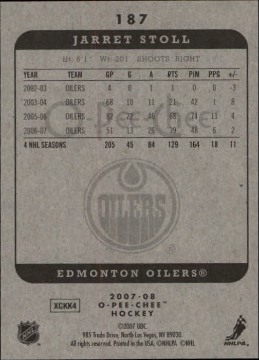 A3231- 2007-08 O-Pee-Chee Hockey Card #s 1-250 -You Pick- 15+ FREE US SHIP - Bild 171 von 285