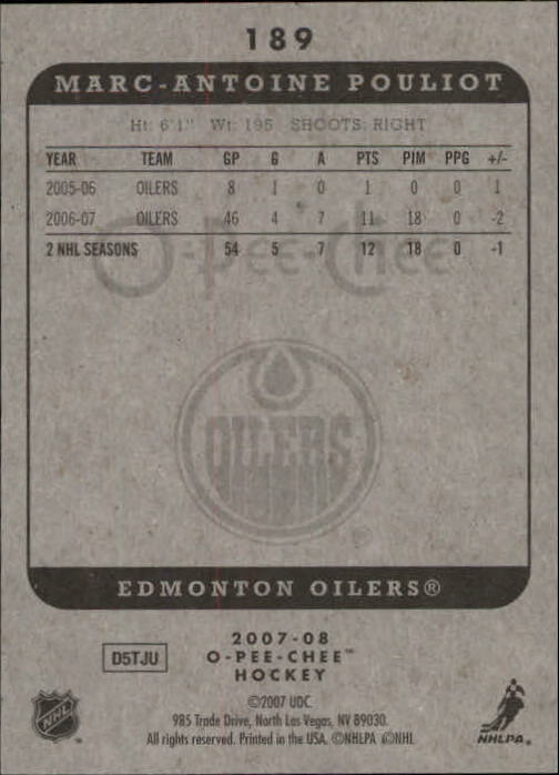 A3231- 2007-08 O-Pee-Chee Hockey Card #s 1-250 -You Pick- 15+ FREE US SHIP - Bild 175 von 285