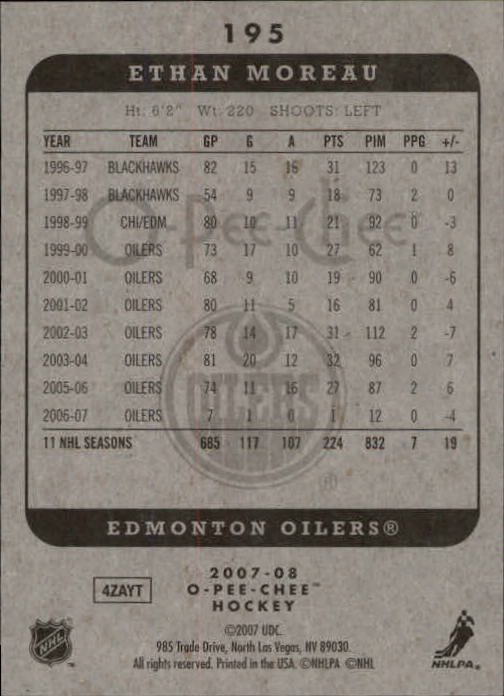 A3231- 2007-08 O-Pee-Chee Hockey Card #s 1-250 -You Pick- 15+ FREE US SHIP - Bild 187 von 285