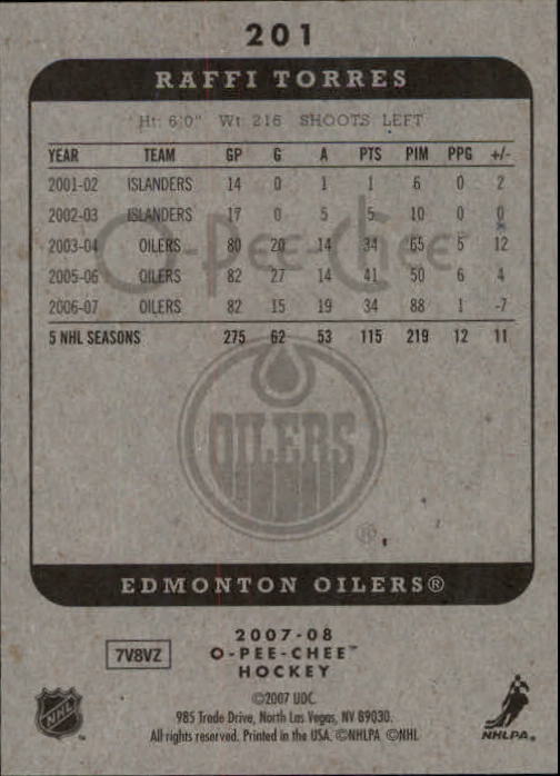A3231- 2007-08 O-Pee-Chee Hockey Card #s 1-250 -You Pick- 15+ FREE US SHIP - Bild 197 von 285