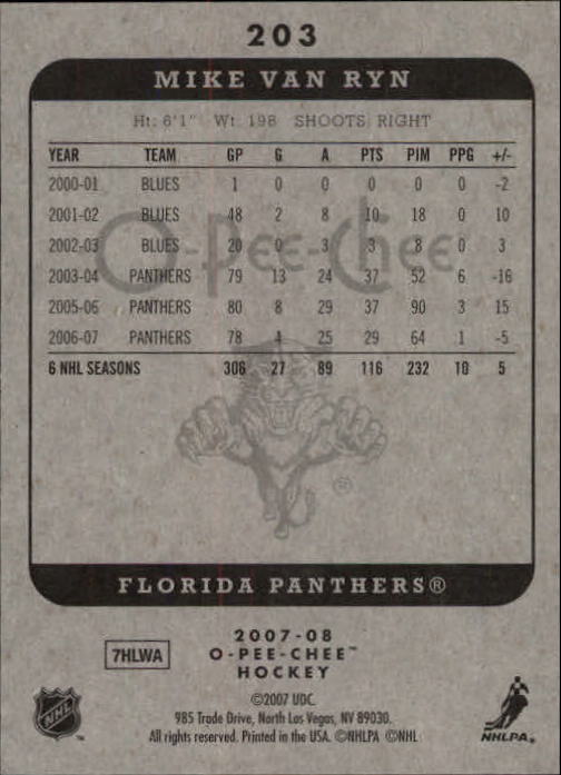 A3231- 2007-08 O-Pee-Chee Hockey Card #s 1-250 -You Pick- 15+ FREE US SHIP - Bild 201 von 285