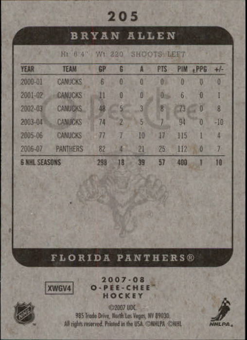A3231- 2007-08 O-Pee-Chee Hockey Card #s 1-250 -You Pick- 15+ FREE US SHIP - Bild 203 von 285